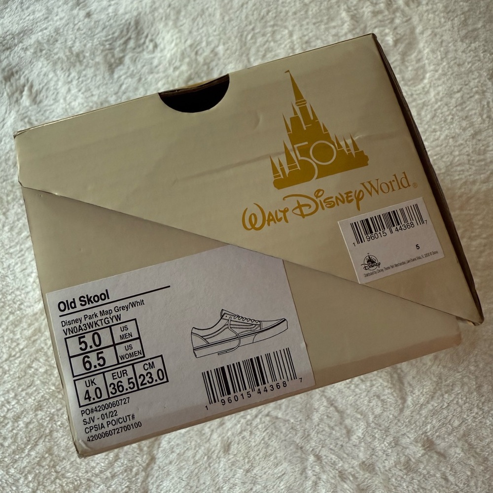 Disney 50th Anniversary Special Edition Vans - Picture 3 of 11